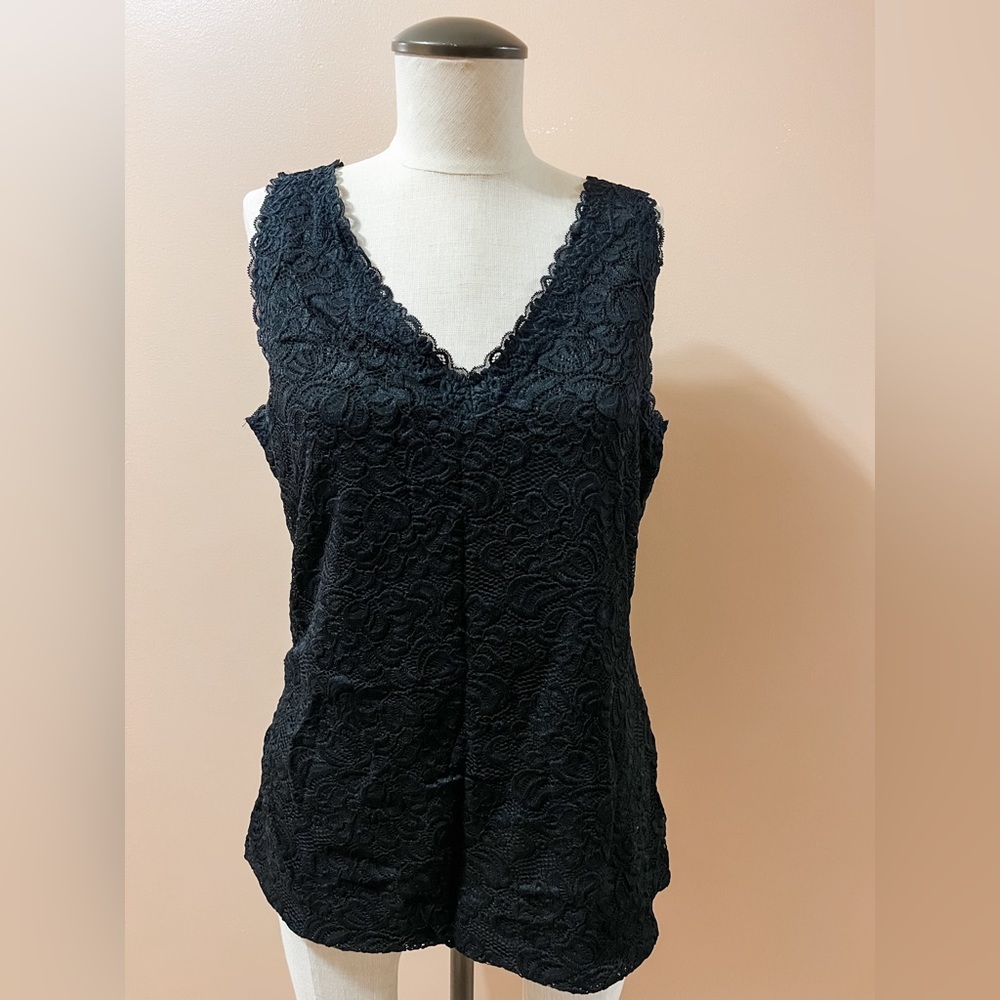 Allover Lace Cami - White House Black Market